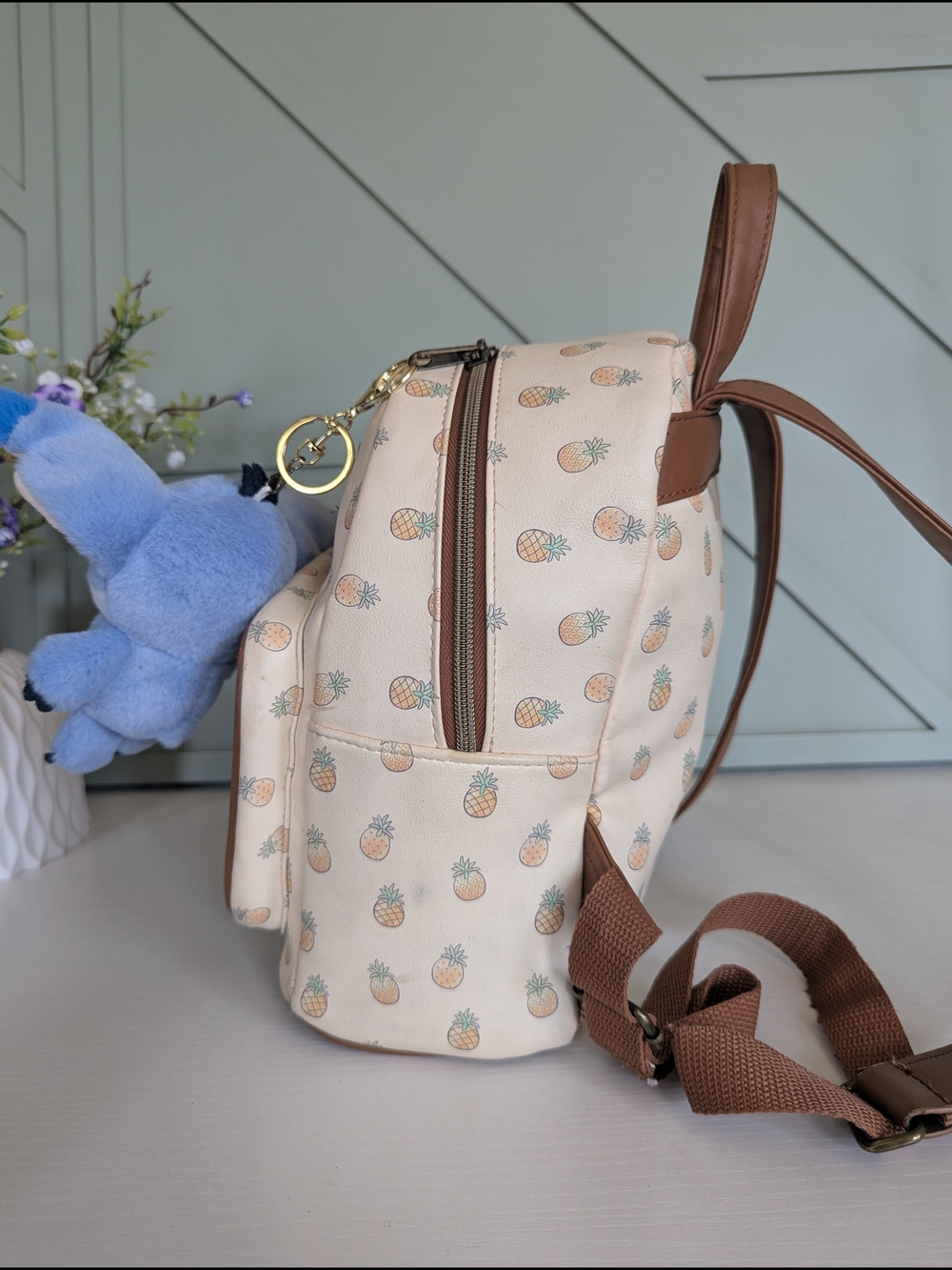 Loungefly Disney Lilo & Stitch Pineapple Mini Backpack - Picture 5 of 10
